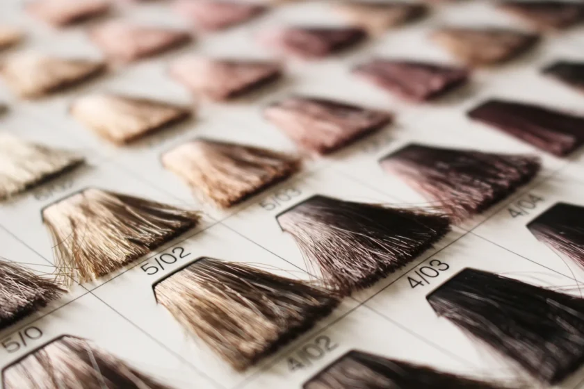 ヘアカラーのカラーチャート